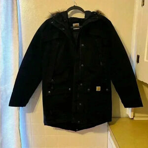 Black Carhartt Womens Coat Size s